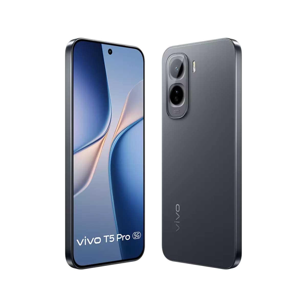 Vivo T5 Pro 5G Android Smartphone (8GB + 256GB), KSA Version - Cosmic Black