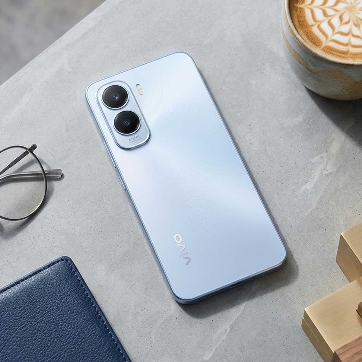 Vivo T5 Pro 5G Android Smartphone (8GB + 256GB), KSA Version - Glacier Blue