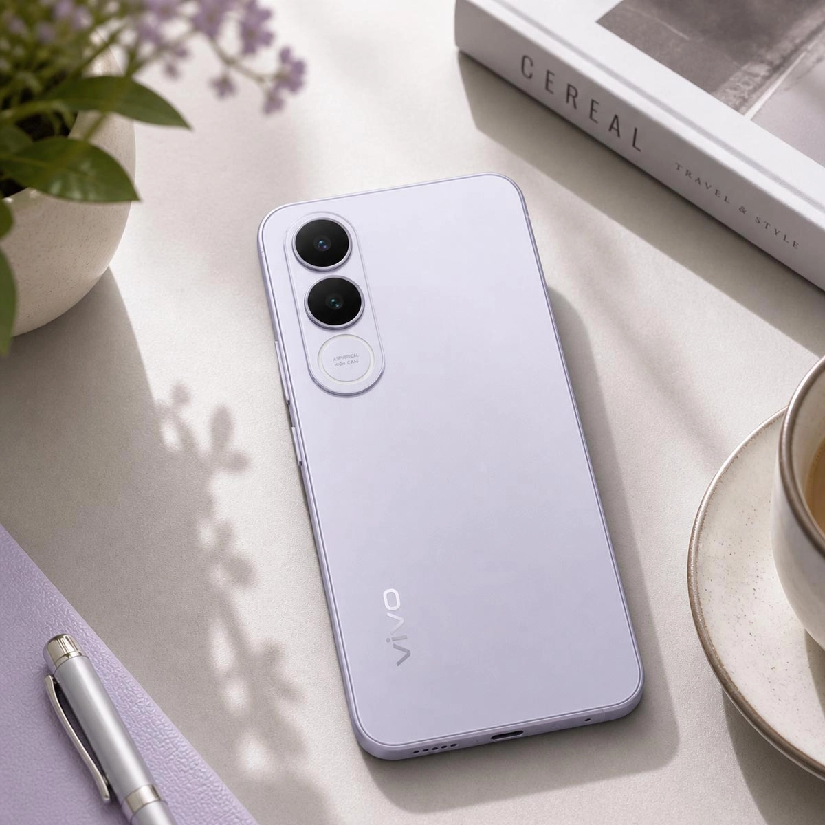 فيفو V70 FE 5G مع سماعات TWS + شاحن + حافظة حماية - حزمة متكاملة