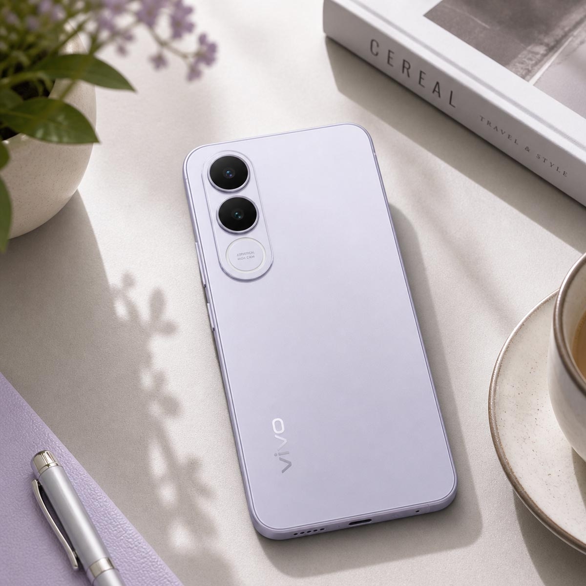 فيفو V70 FE 5G مع سماعات TWS + شاحن + حافظة حماية - حزمة متكاملة