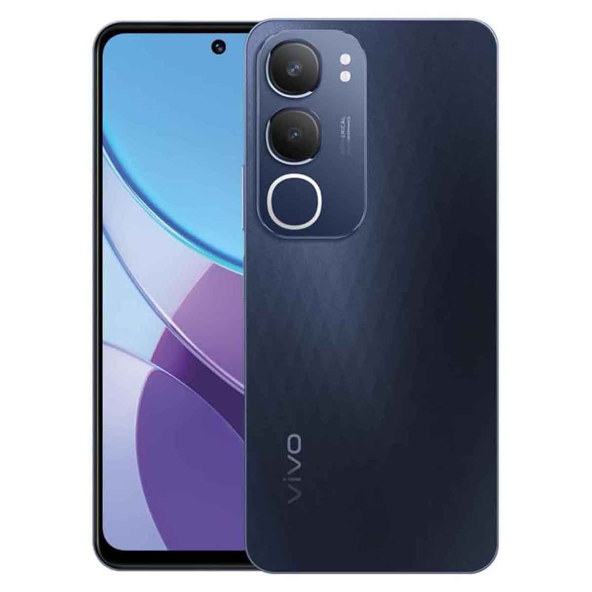 Vivo Y19s 4G Android Smartphone (6GB RAM, 128GB Storage) - Black