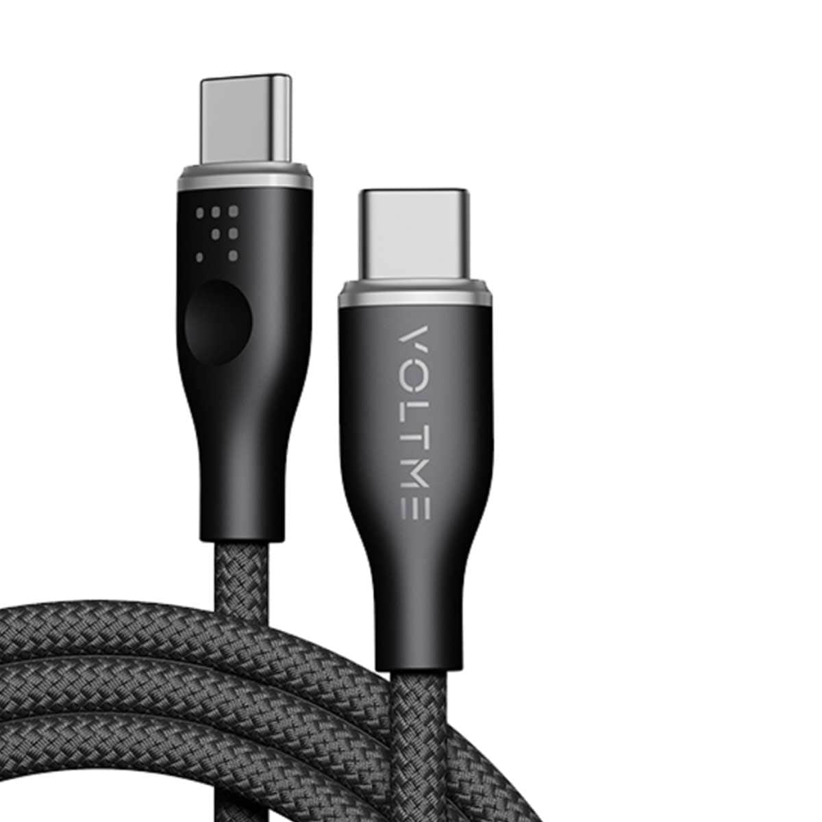 فولتمي كابل راج سيريز USB-C إلى USB-C من النايلون بقدرة 60W