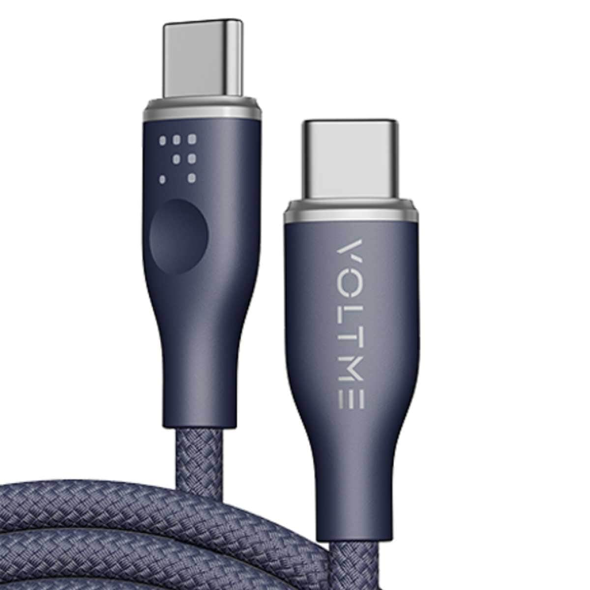 Voltme Rugg Series 60W Nylon USB-C to USB-C Cable