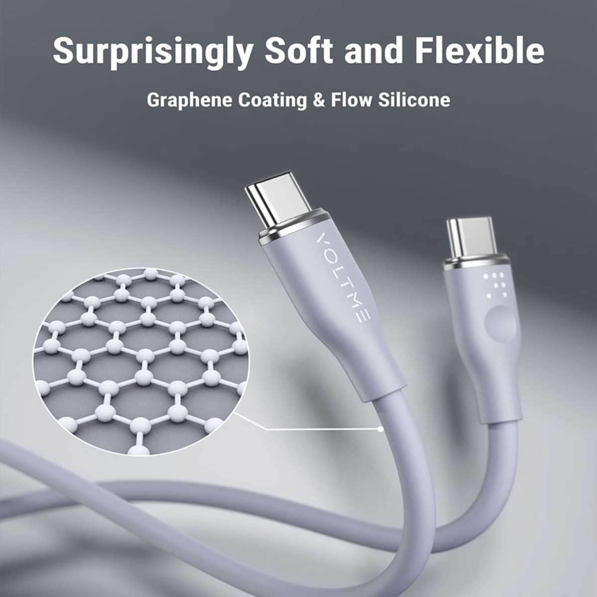 Voltme Moss Series 100W USB-C to USB-C Cable