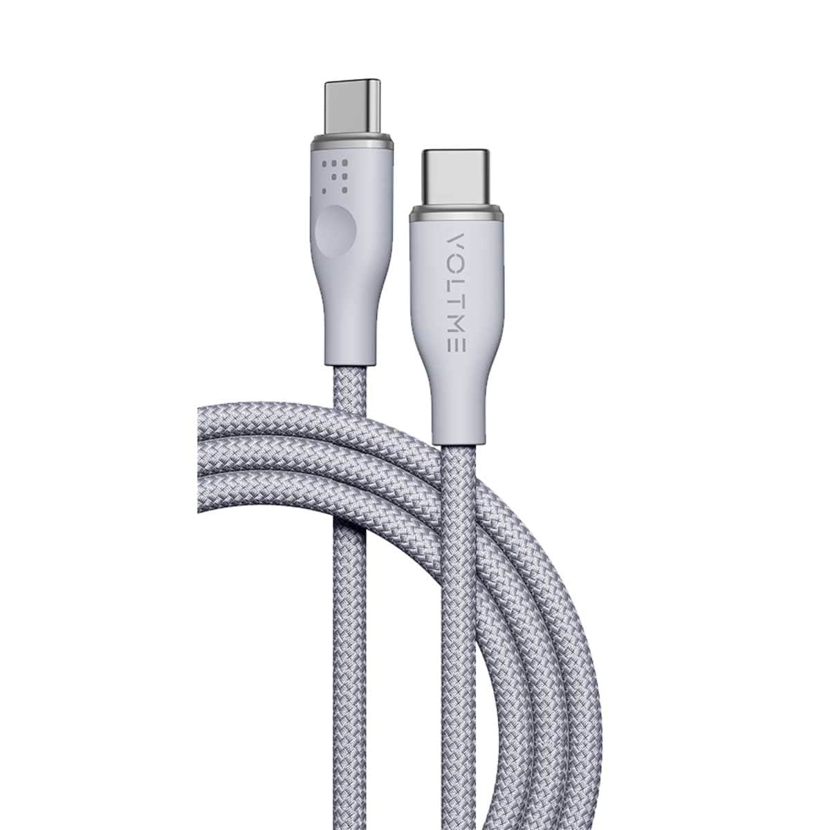 فولتمي كابل راج سيريز USB-C إلى USB-C من النايلون بقدرة 60W