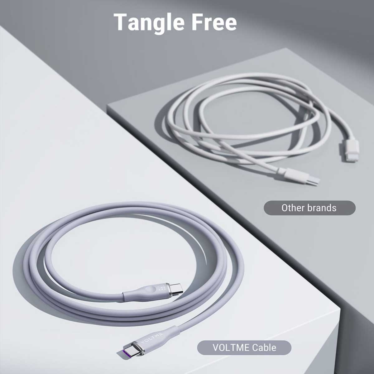 Voltme Moss Series 100W USB-C to USB-C Cable