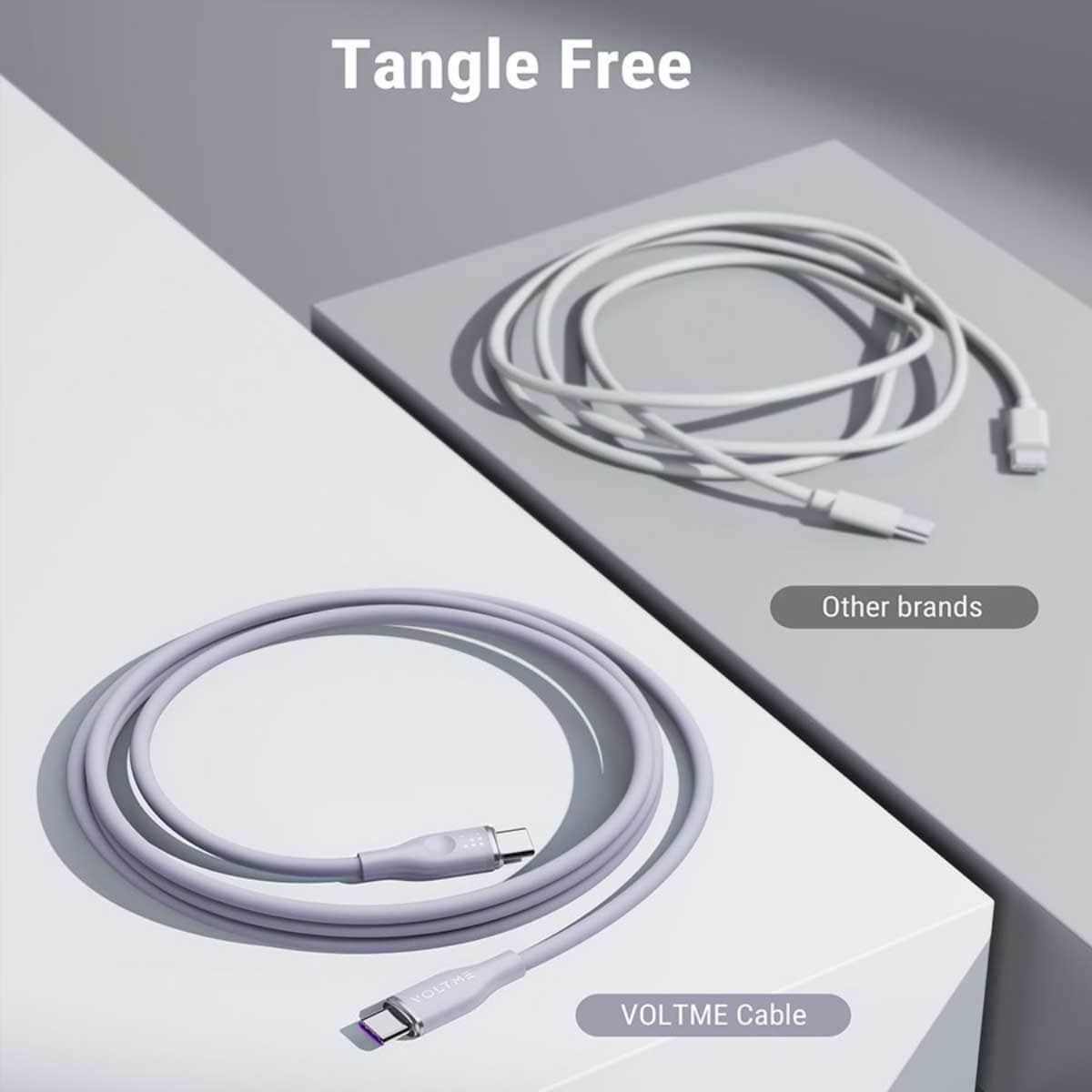Voltme Moss Series 100W USB-C to USB-C Cable