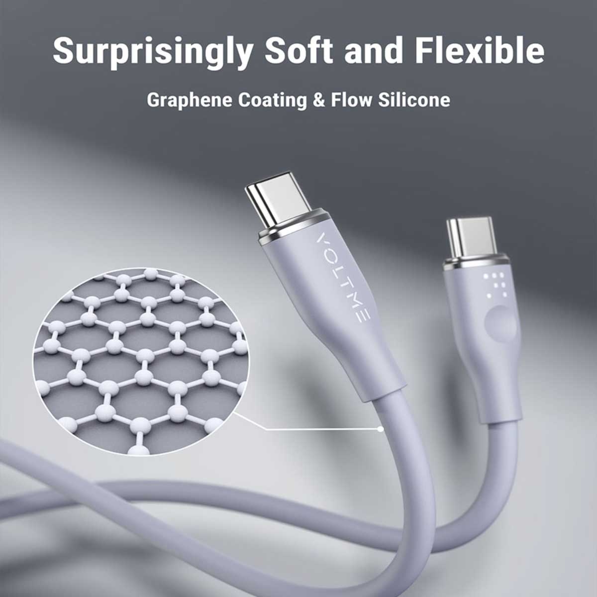 Voltme Moss Series 100W USB-C to USB-C Cable