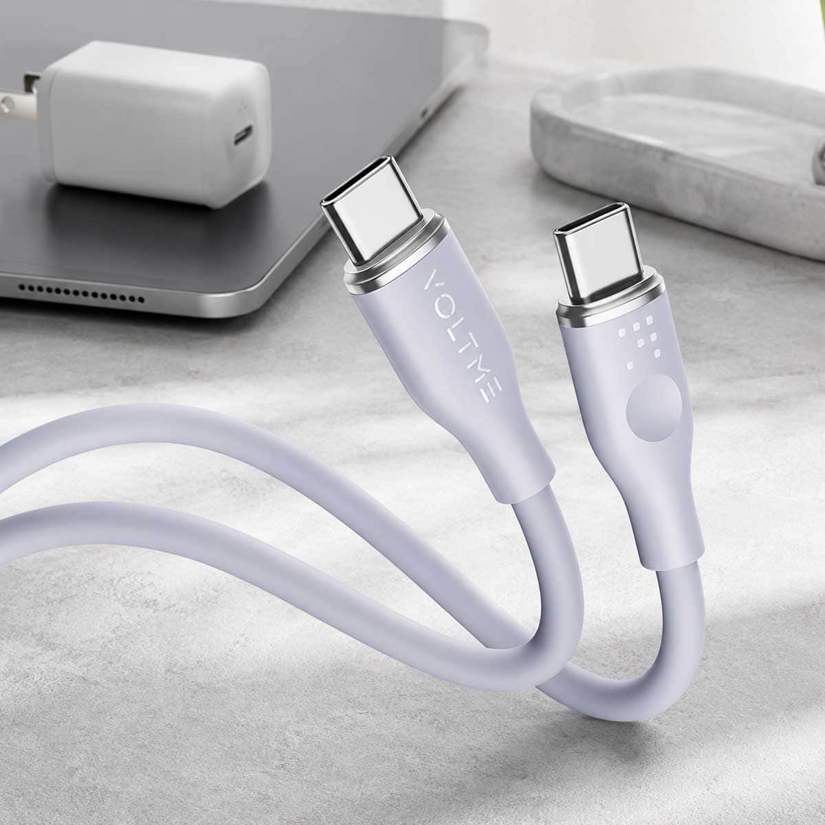 Voltme Moss Series 60W USB-C to USB-C Cable