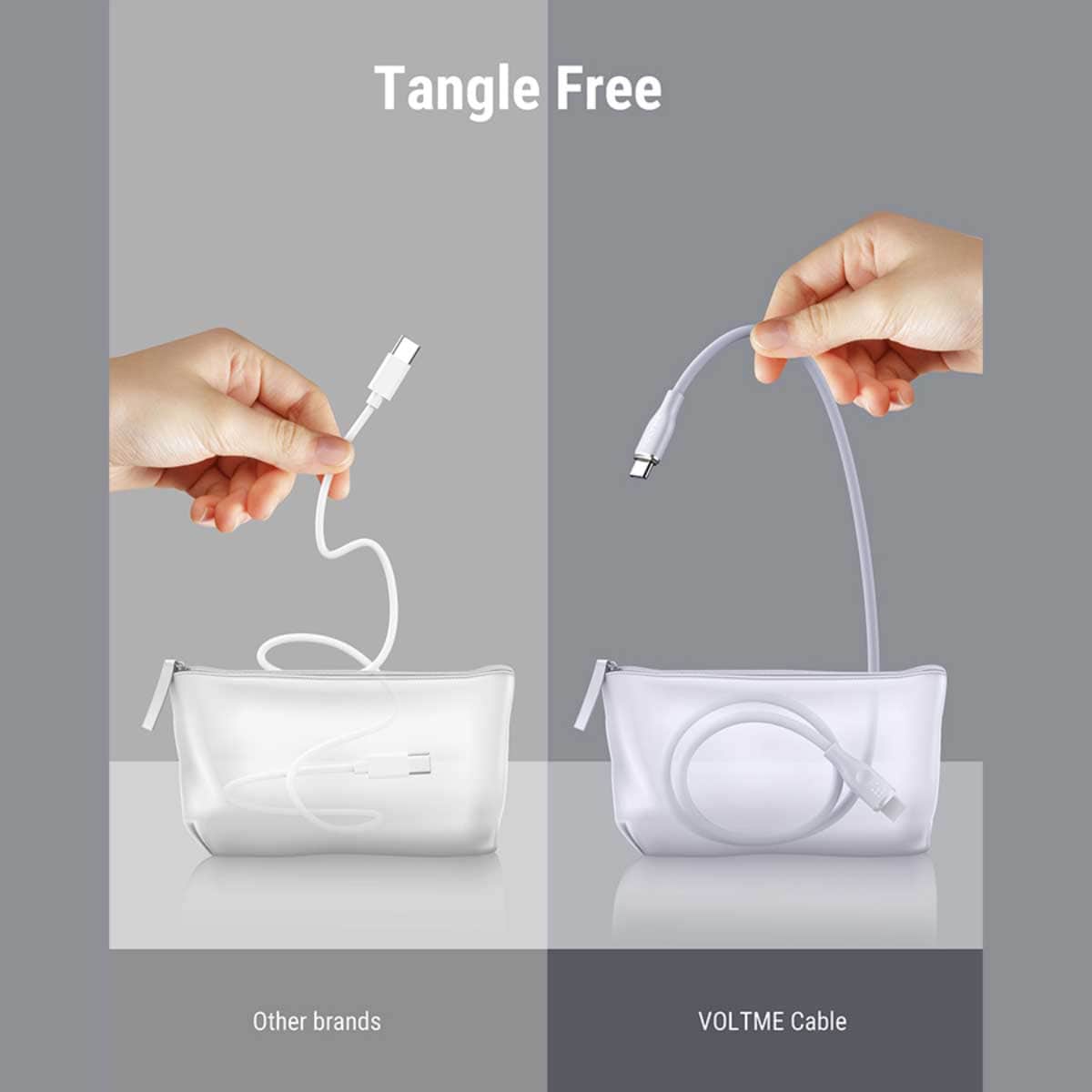 Voltme Moss Series 60W USB-C to USB-C Cable