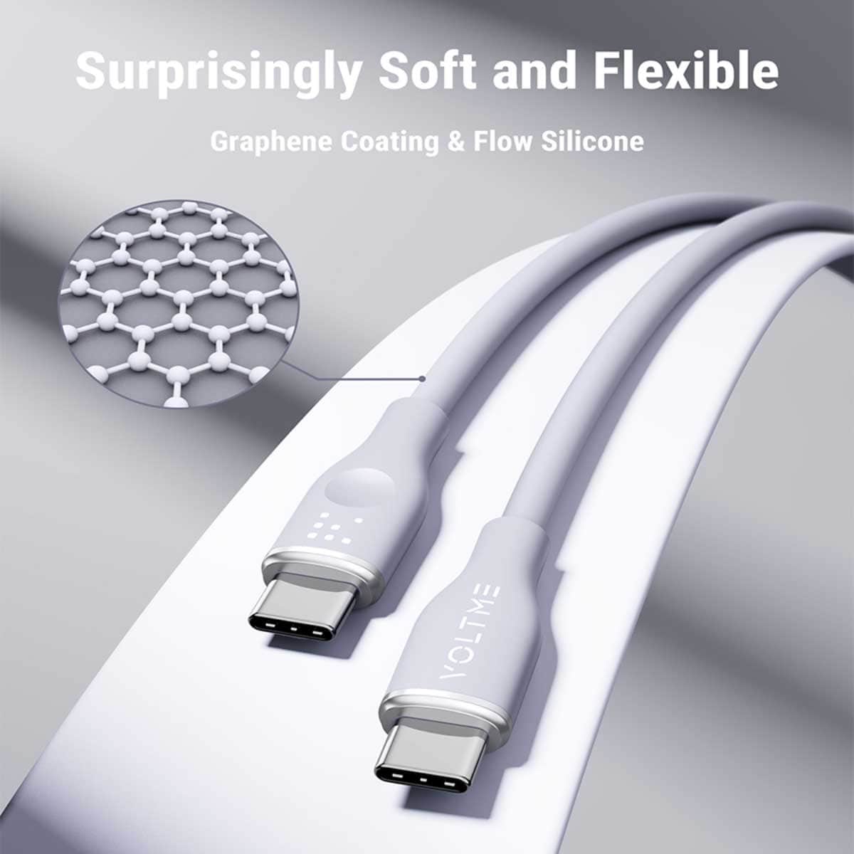 Voltme Moss Series 60W USB-C to USB-C Cable