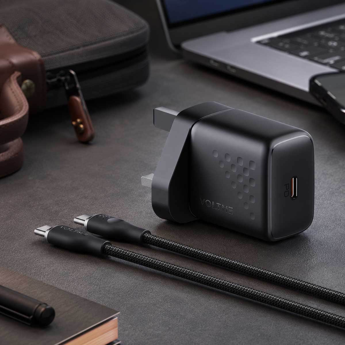Voltme Revo Lite 30W Wall Charger with USB-C Cable