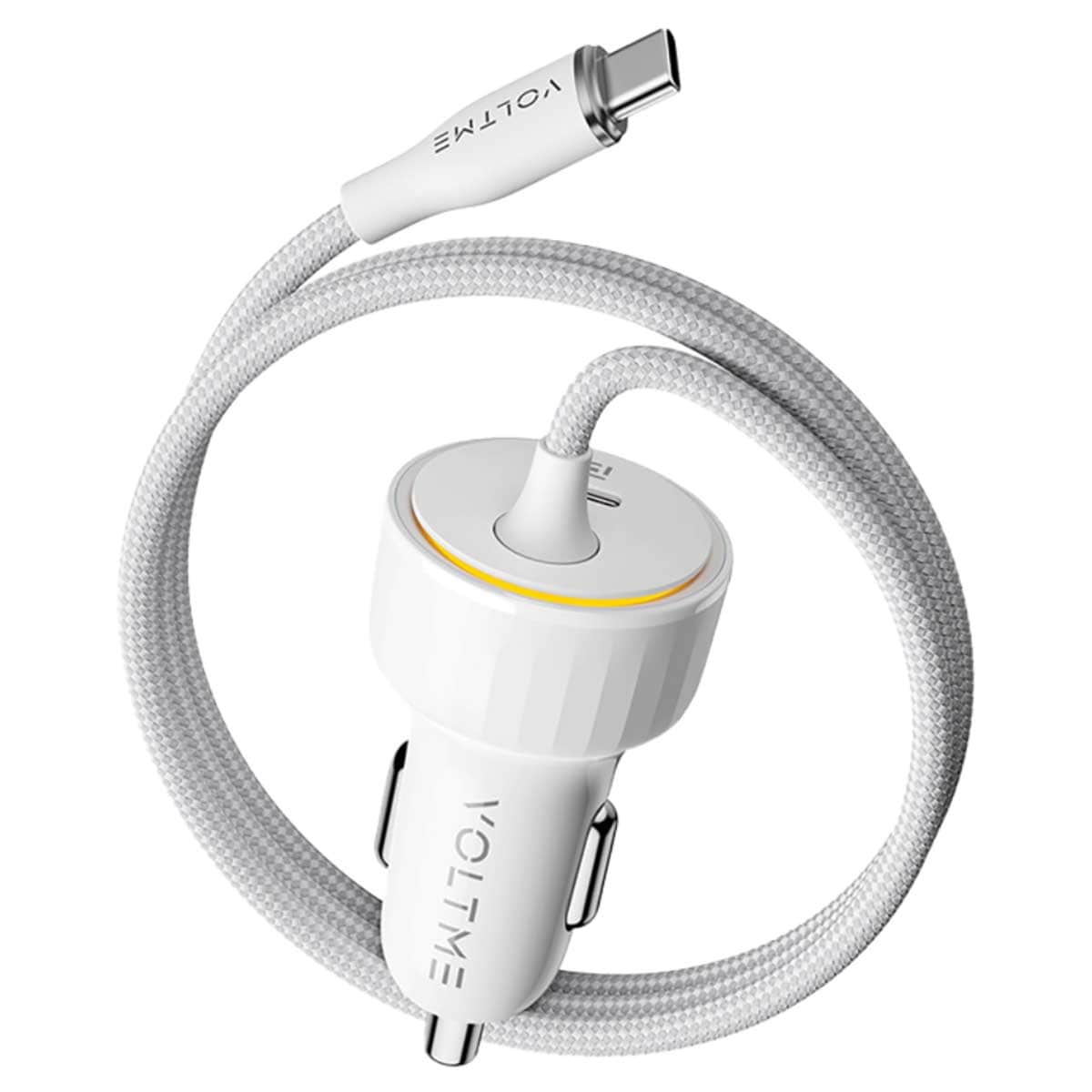 Voltme Cazo Speedo+ 60W Car Charger with Retractable USB-C Cable