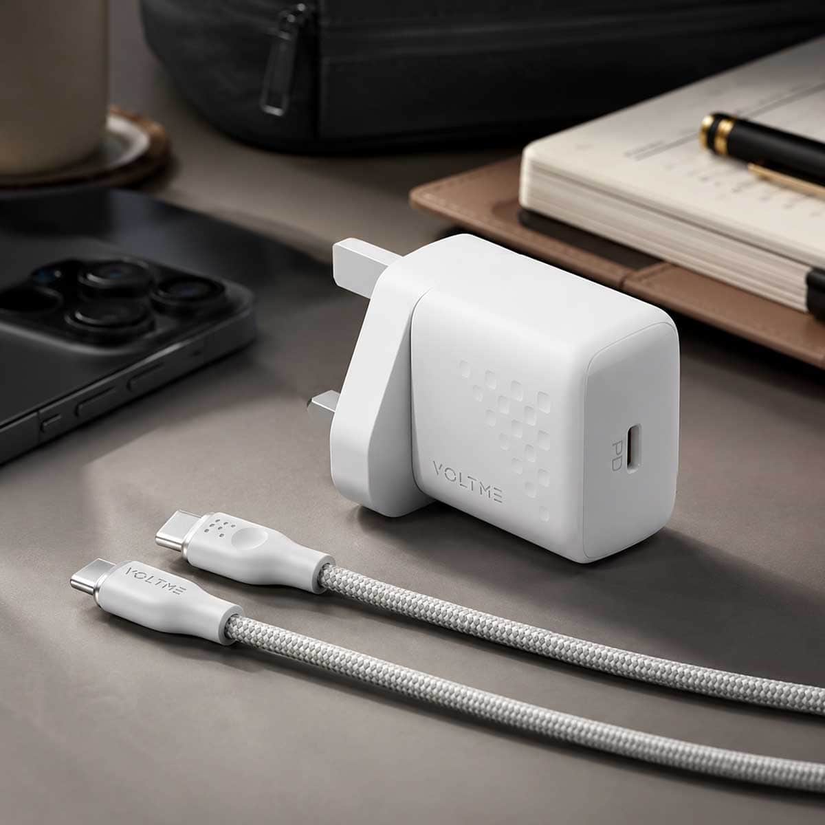 Voltme Revo Lite 30W Wall Charger with USB-C Cable
