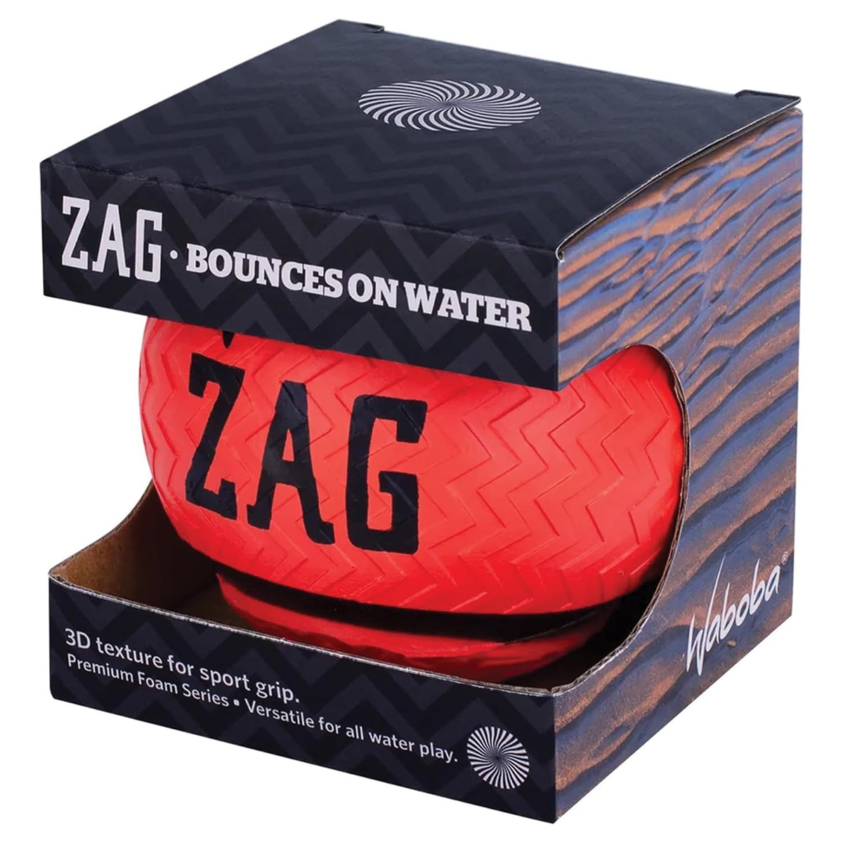 Waboba Bounces on Water Assorted Zag Ball Unisex, 8-10 Years