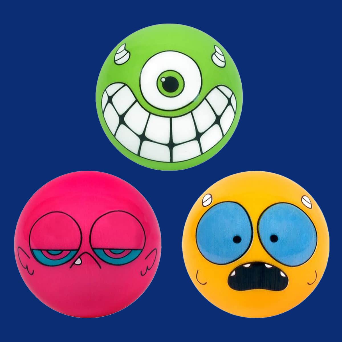 Waboba Heads Assorted Bouncing Ball Unisex, 5-7 Years