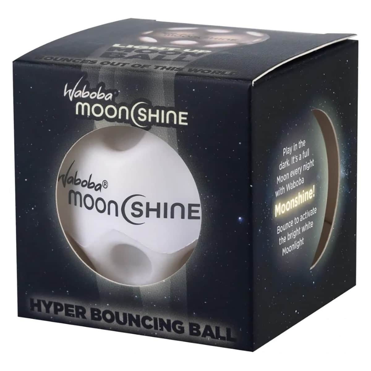 Waboba Light-Up Hyper Bouncy Moon Ball Unisex, 5-7 Years