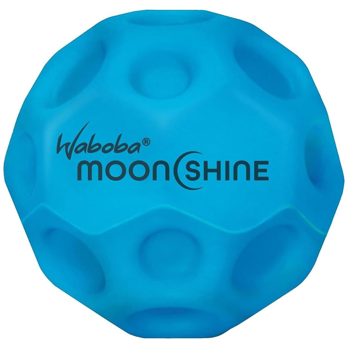 Waboba Moonshine Hyper Bouncing Blue Moon Ball Unisex, 5-7 Years