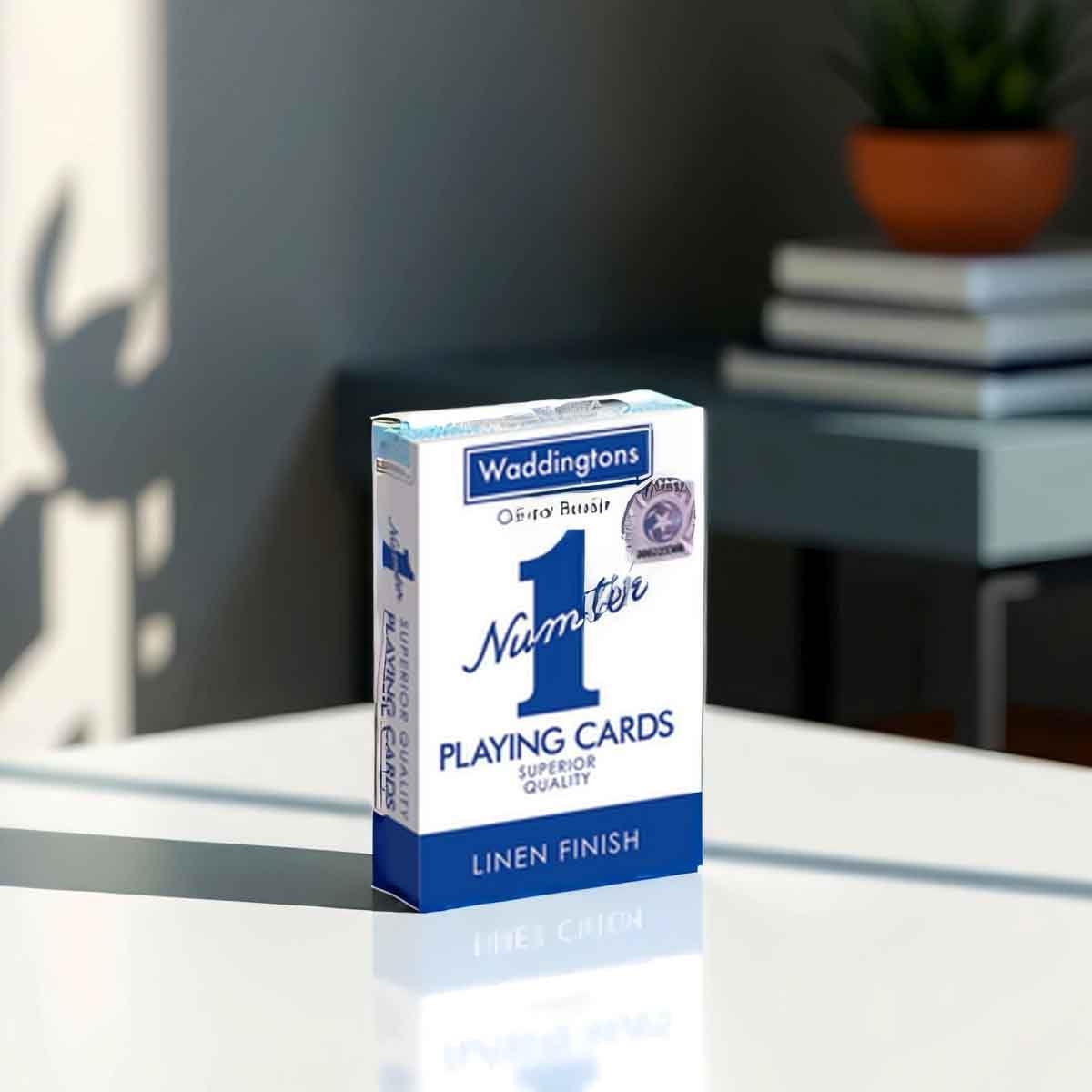 وادينغستونز لعبة بطاقات كلاسيكية زرقاء رقم 1 للجنسين عمر 5-7 سنوات