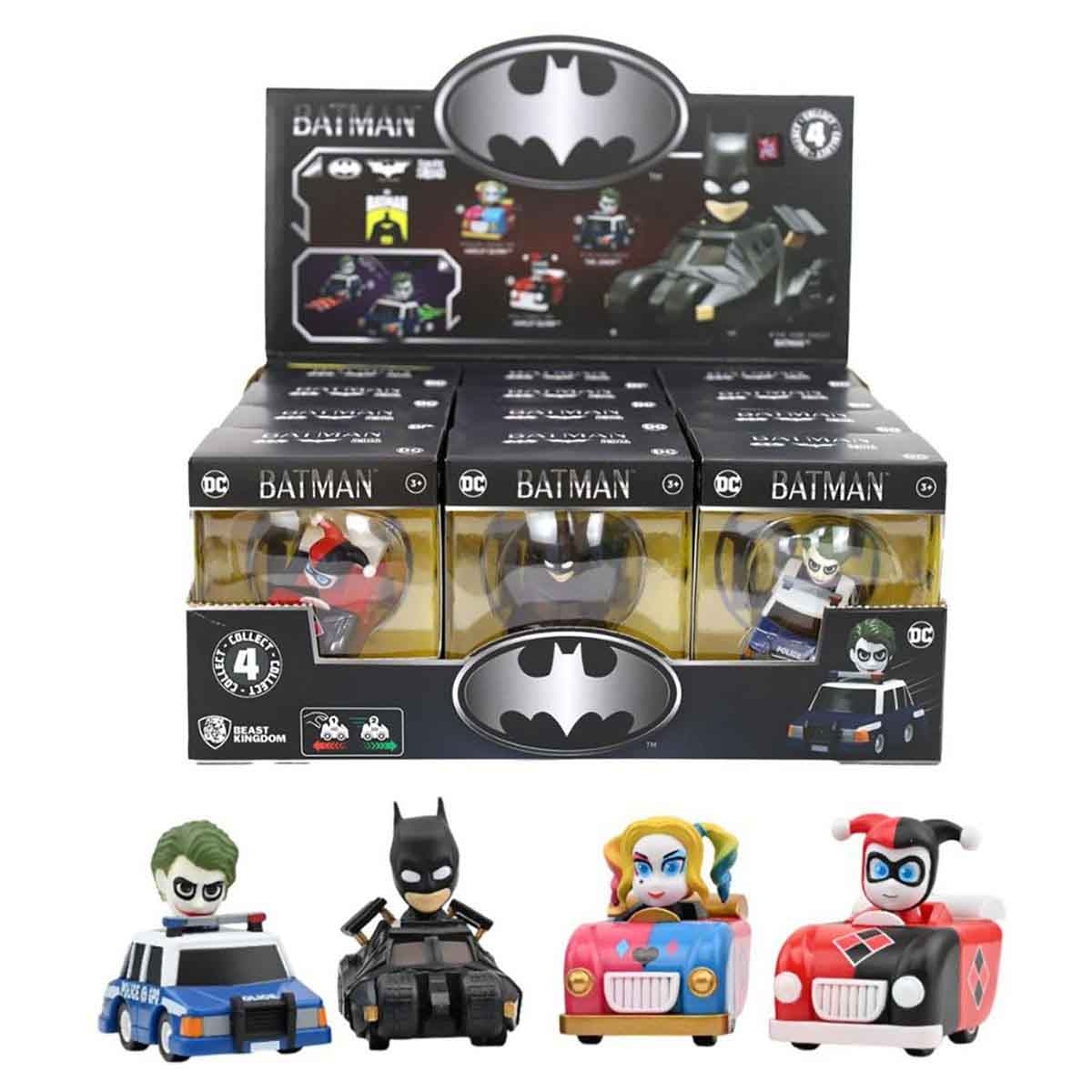 DC Comics Zoom Heroes Assorted Pull Back Car Boys, 3-4 Years