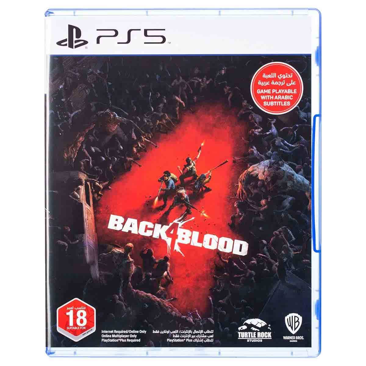 Warner Bros Back 4 Blood (KSA Version) Video Game for PlayStation 5