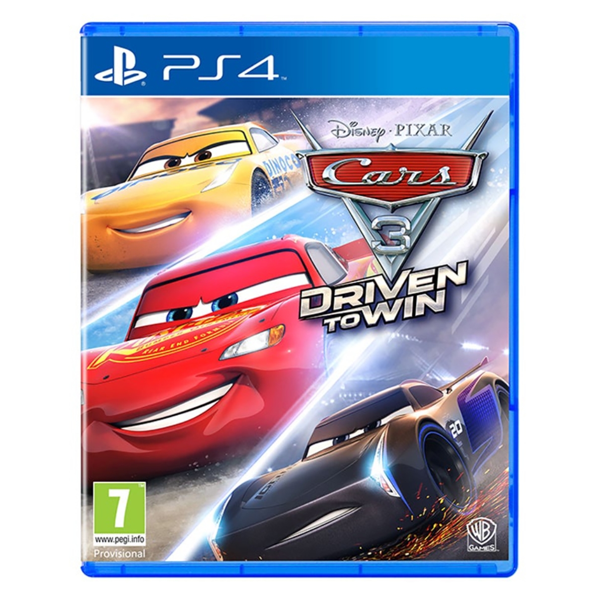 Warner Bros Cars 3: Driven to Win (International Version) Video Game for PlayStation 4