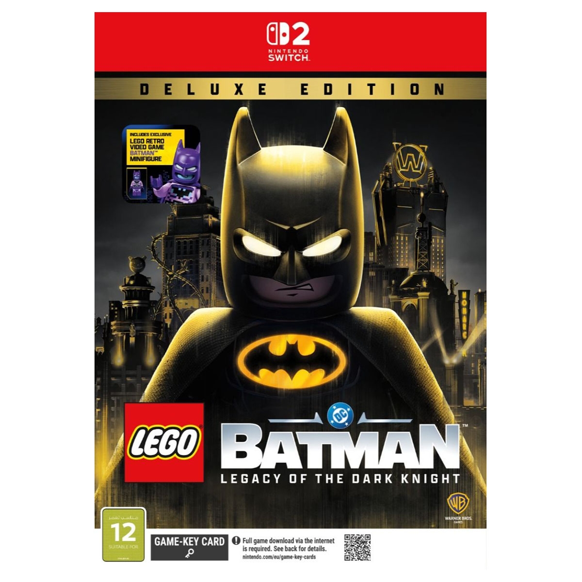 Warner Bros LEGO Batman: Legacy of the Dark Knight Deluxe Edition Video Game for Nintendo Switch 2
