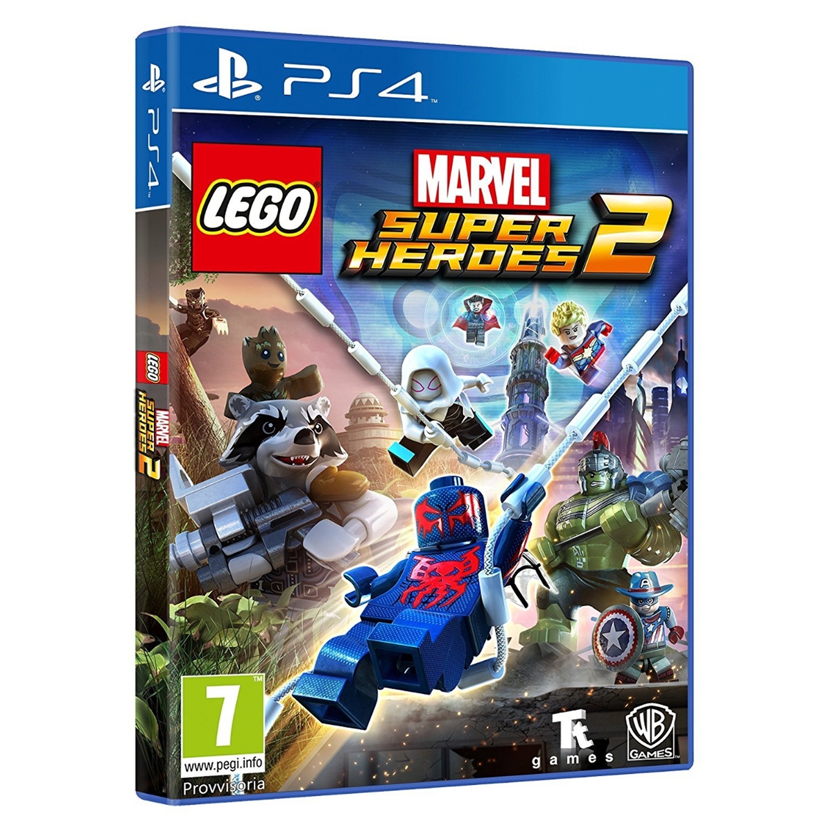 وارنر بروس ليغو مارفل سوبر هيروز 2 (الإصدار الدولي) لعبة فيديو لبلايستيشن 4