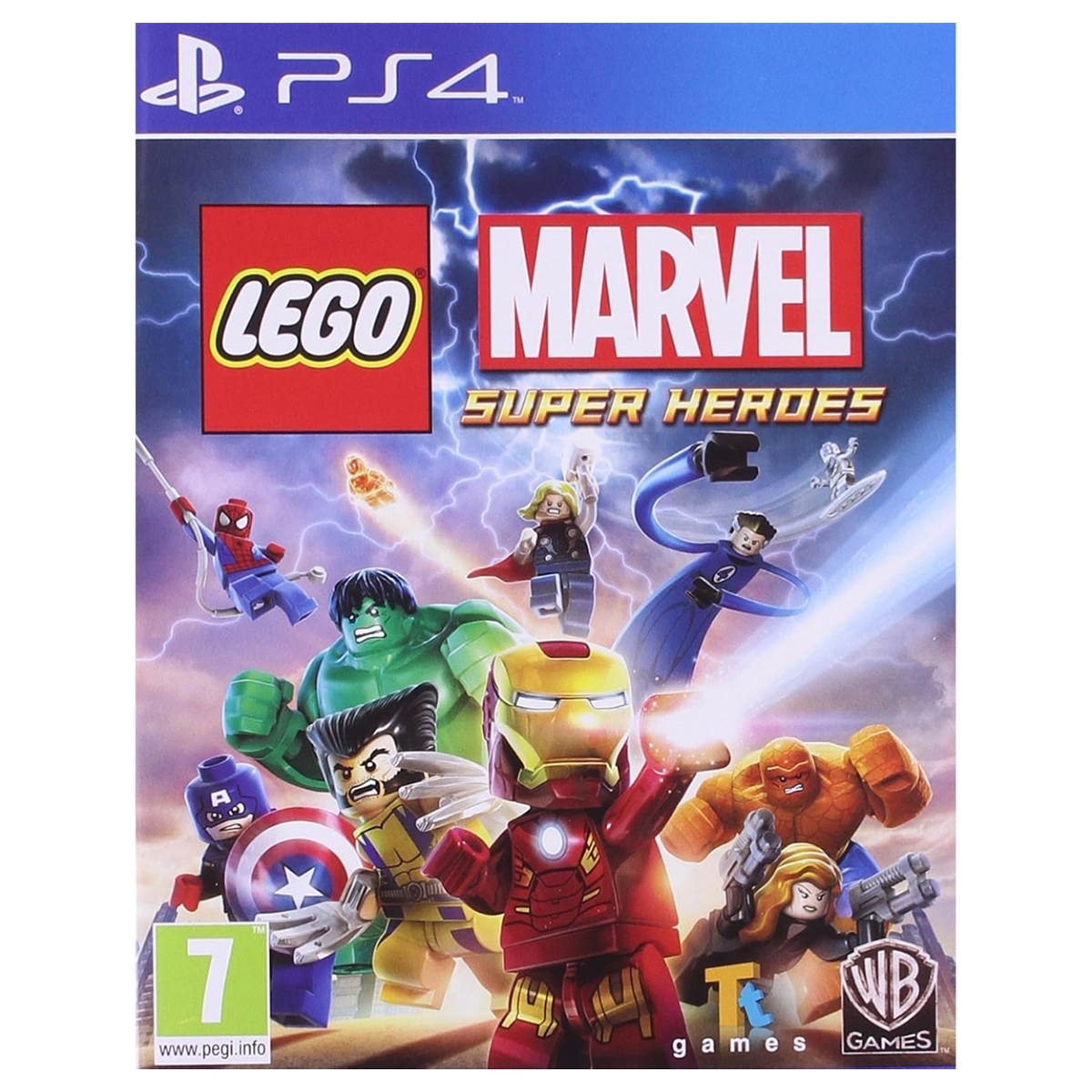 Warner Bros Lego Marvel Action & Shooter Super Heroes (International Version) Video Game for PlayStation 4