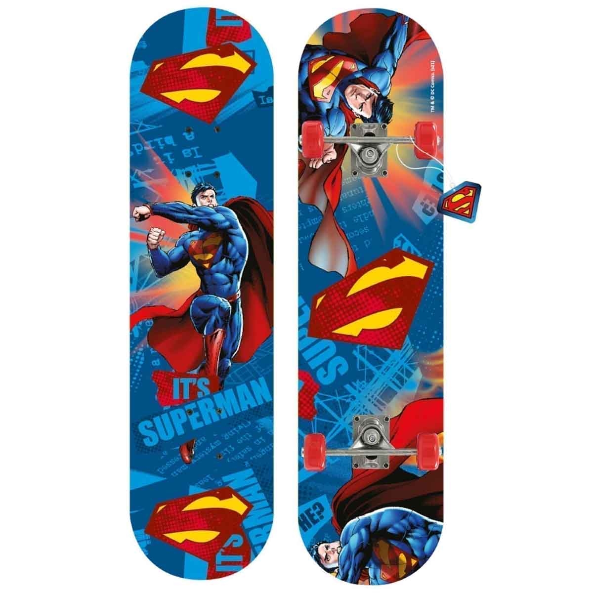 Warner Bros Superman Mixed Designs Skateboard