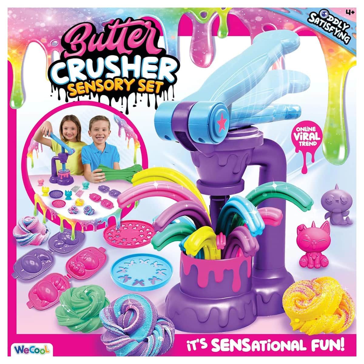 We Cool Butter Crusher Sensory Set Unisex, 5-7 Years