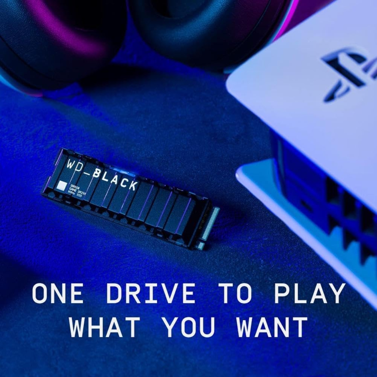 Western Digital 1TB SN850 NVMe SSD with Heatsink for PlayStation 5 Console