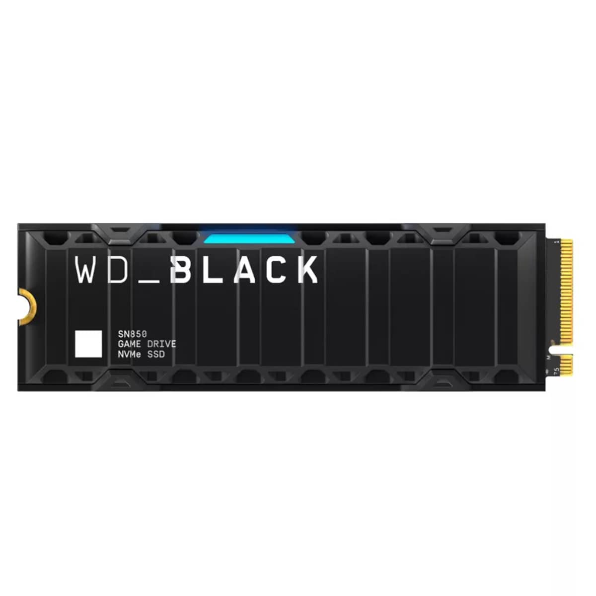 ويسترن ديجيتال 2TB SN850 NVMe SSD مع مشتت حراري لجهاز بلايستيشن 5