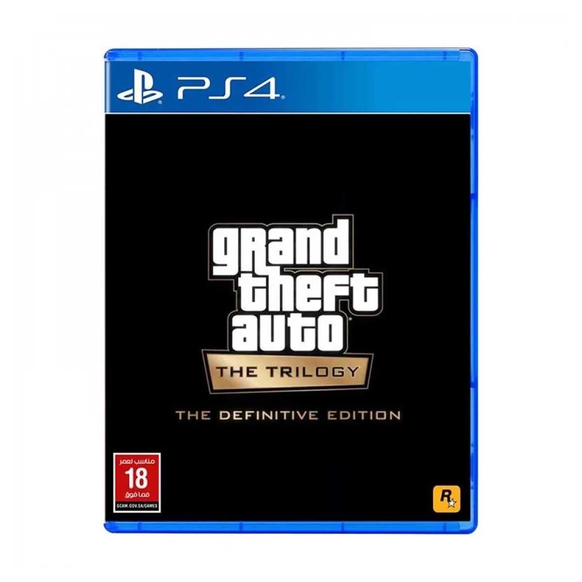 Rockstar Games Grand Theft Auto (GTA): The Trilogy Video Game for PlayStation 4