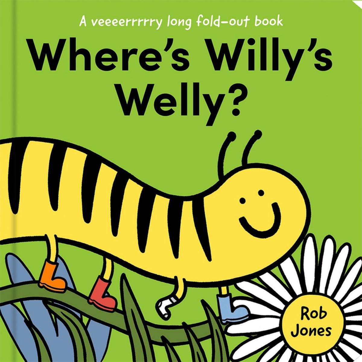 Where’s Willy’s Welly?: كتاب مطوٍ طويل جدًا من تأليف روب جونز - 23 مايو 2024