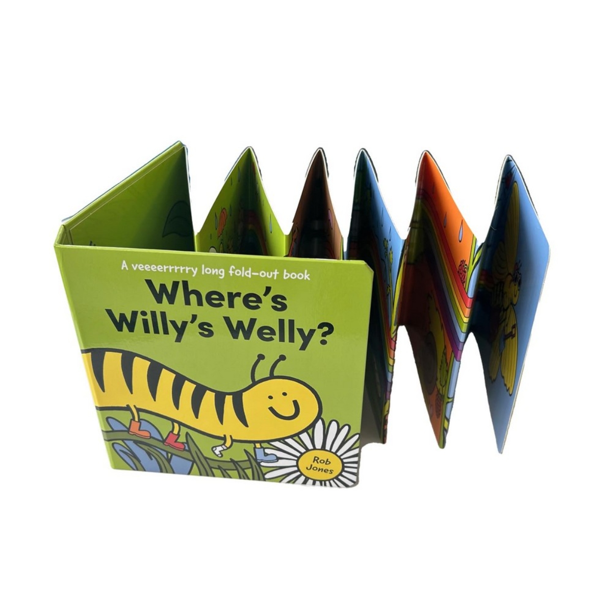 Where’s Willy’s Welly?: كتاب مطوٍ طويل جدًا من تأليف روب جونز - 23 مايو 2024