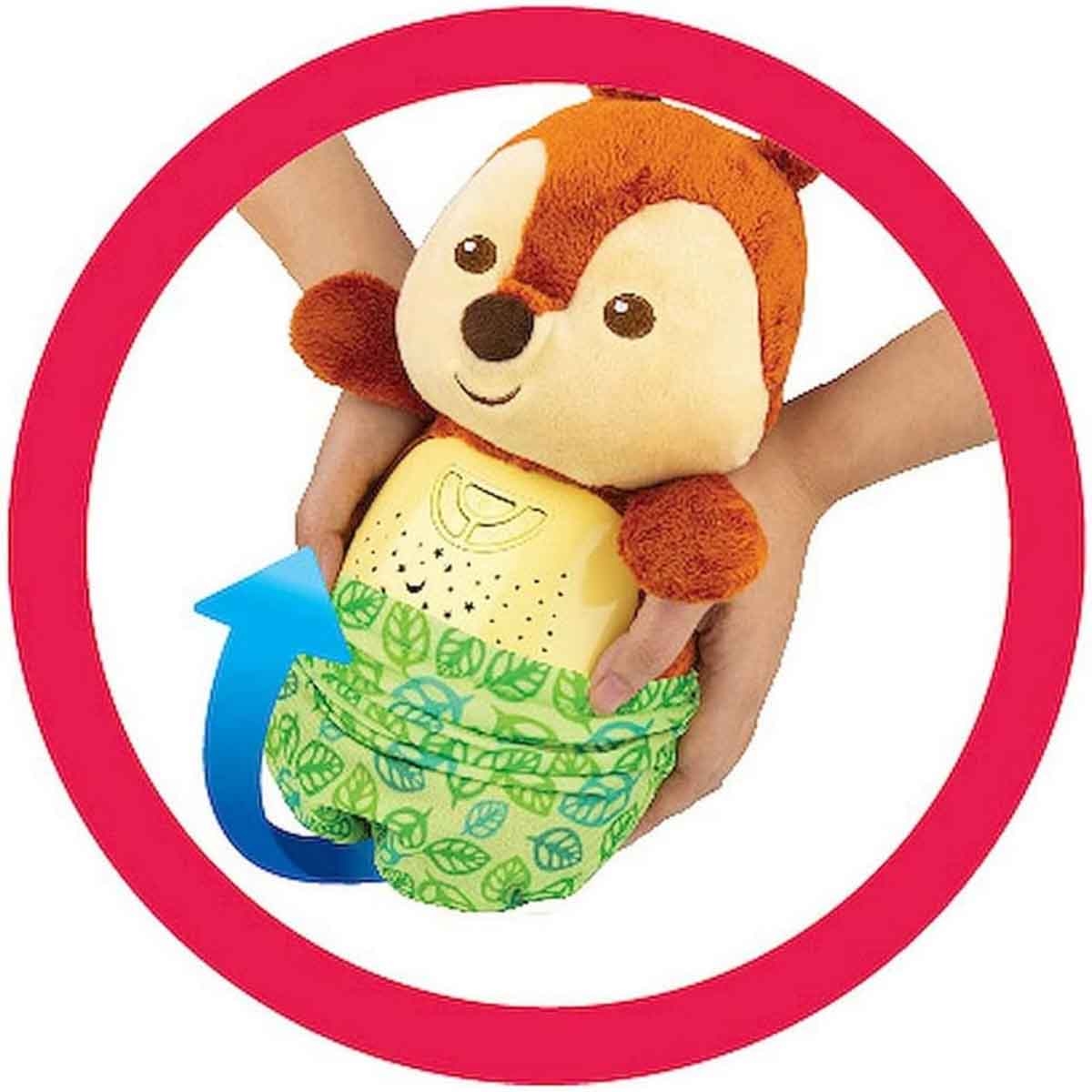 Winfun 2-in-1 Starry Lights Squirrel Toddler, 0-2 Years
