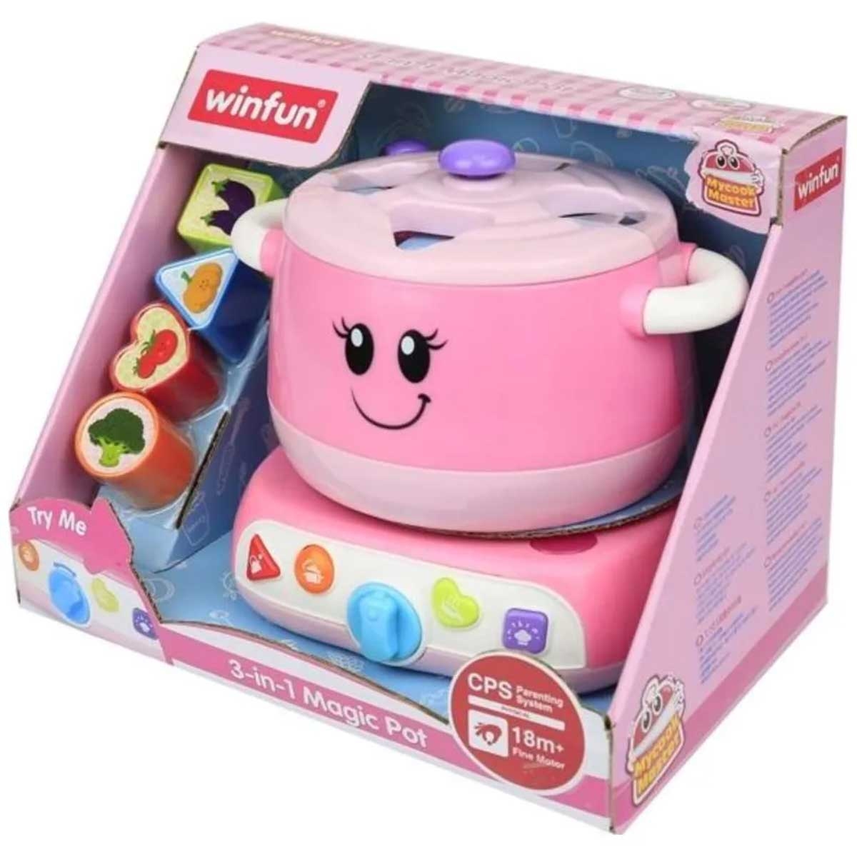 Winfun 3-In-1 Magic Pot Toddler, 0-2 Years