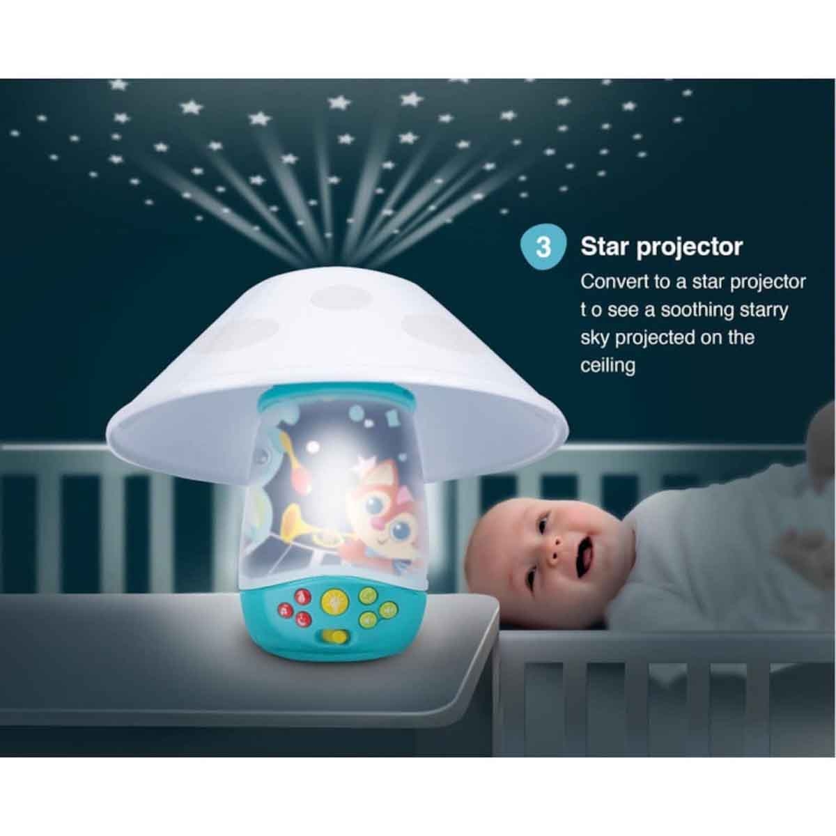 Winfun 3-in-1 Night Time Projector Mobile Toddler, 0-2 Years