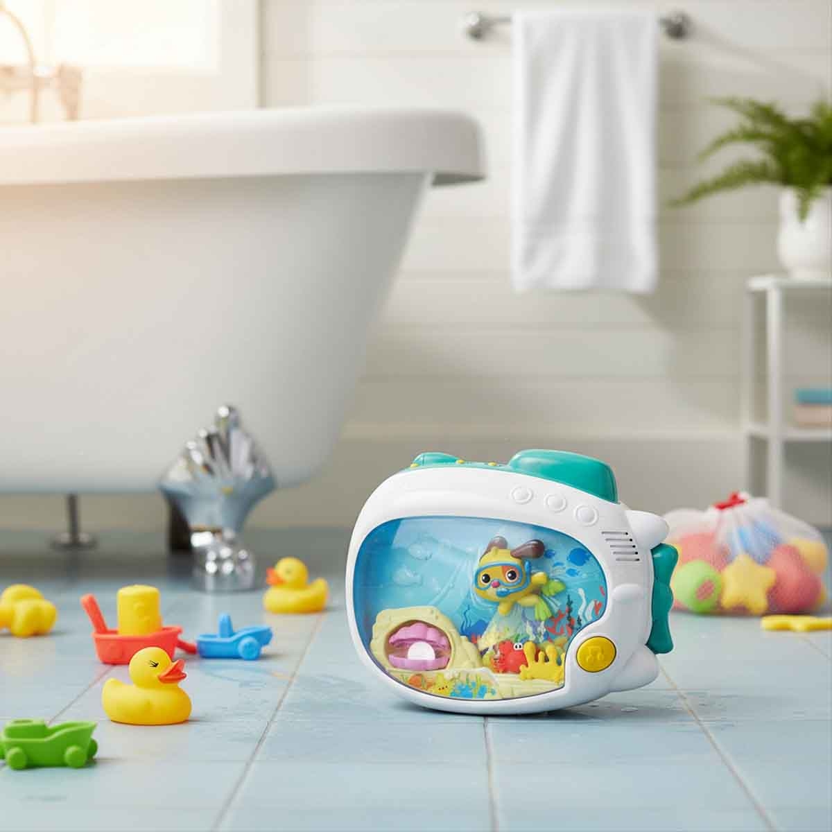 Winfun 3-in-1 Soothing Seas Nightlight Toddler, 0-2 Years