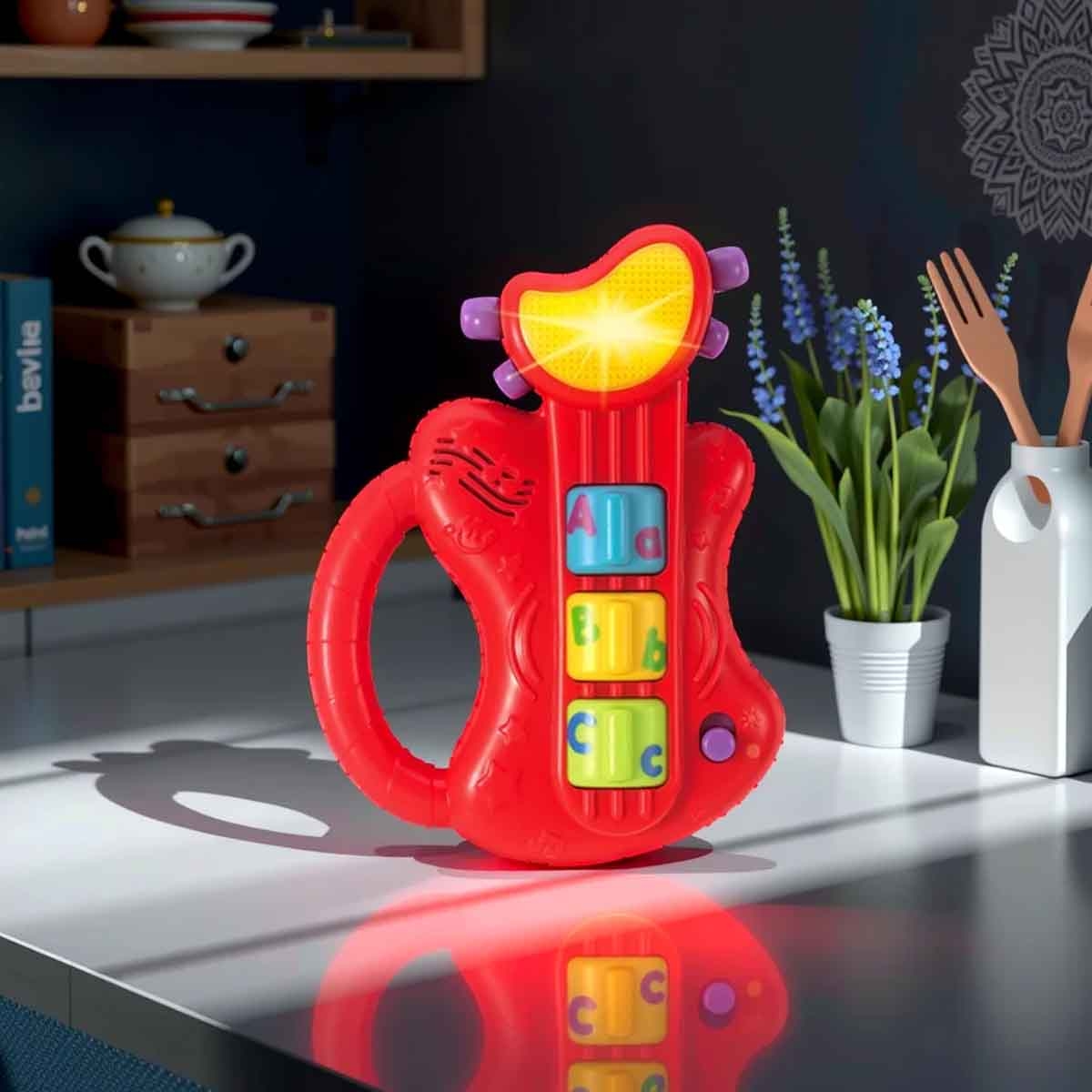 وينفن جيتار الموسيقي الصغير للرضع عمر 0-2 سنوات