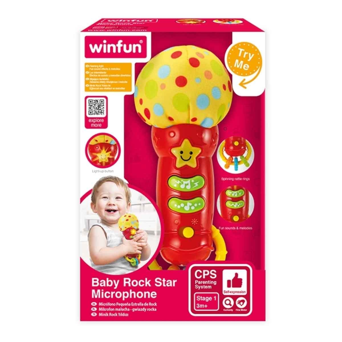 Winfun Baby Rock Star Microphone Toddler, 0-2 Years