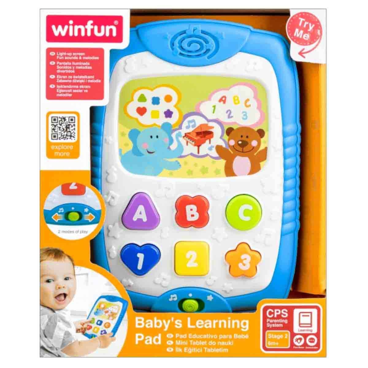 وينفن جهاز تعليم الطفل اللوحي للرضع عمر 0-2 سنوات