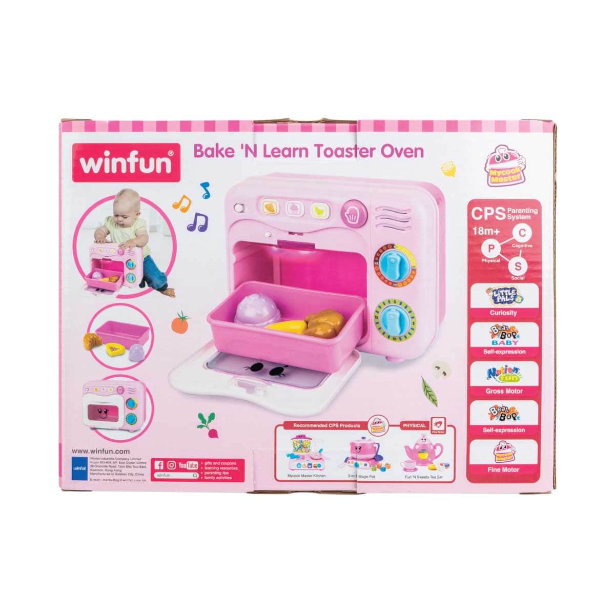 Winfun Bake 'N Learn Toaster Oven Toddler, 0-2 Years