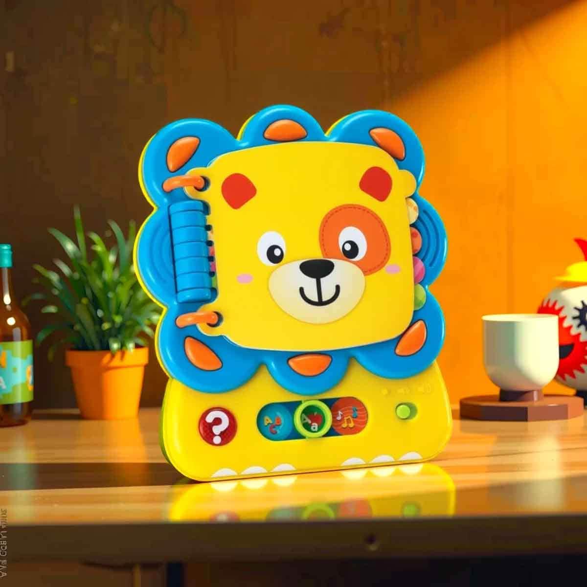 Winfun Caesar The Lion Let’s Read! Book Toddler, 0-2 Years
