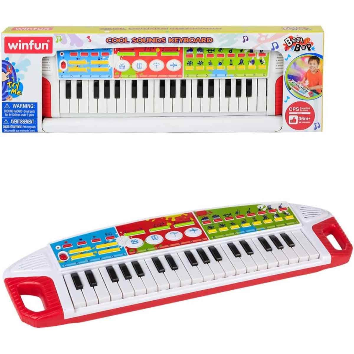 Winfun Cool Sounds Keyboard Toddler, 0-2 Years