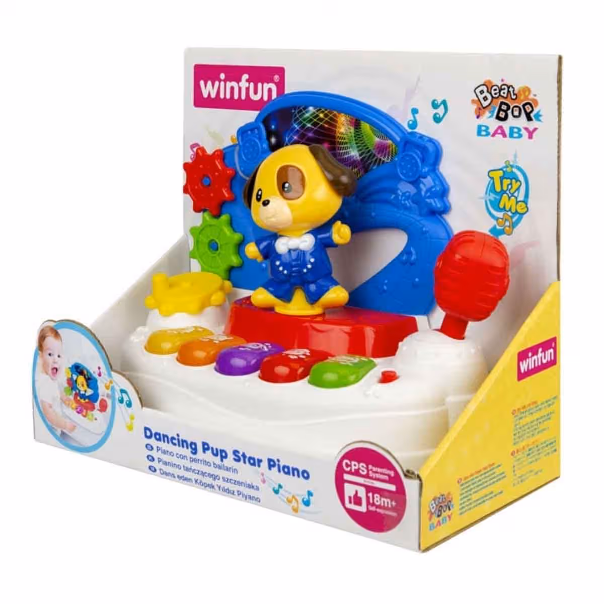 Winfun Dancing Pup Star Piano Toddler, 0-2 Years