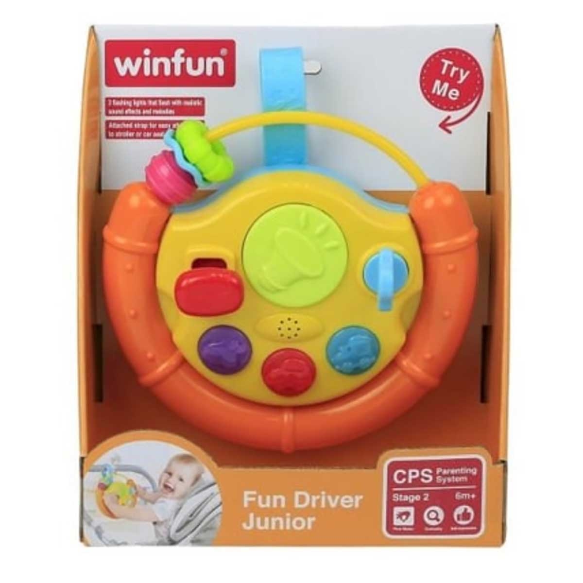 Winfun Fun Driver Junior Interactive Toy Toddler, 0-2 Years