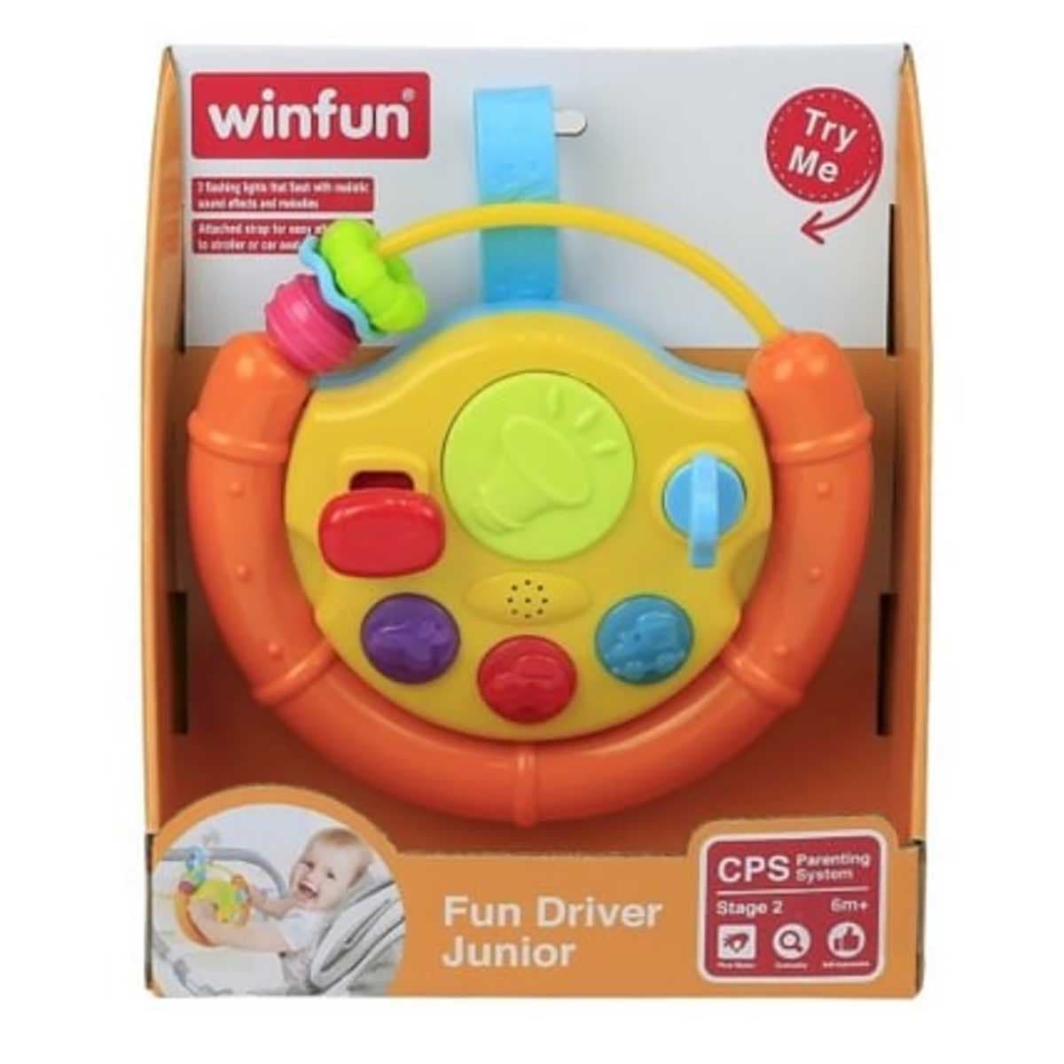 Winfun Fun Driver Junior Interactive Toy Toddler, 0-2 Years