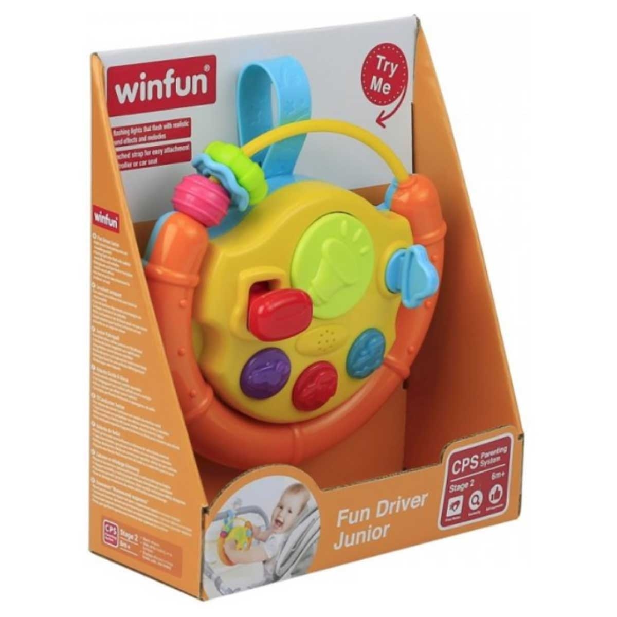 Winfun Fun Driver Junior Interactive Toy Toddler, 0-2 Years